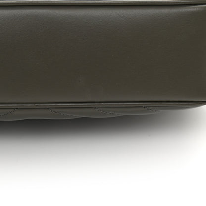 Saint Laurent Calfskin Matelasse Monogram Lou Camera Bag Military Olive 13 of 13