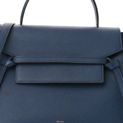 Celine Grained Calfskin Mini Belt Bag Deepsea 8 of 10