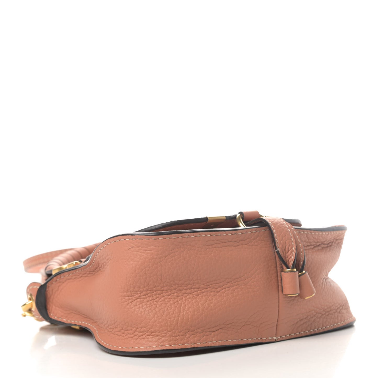 Calfskin Mini Marcie Satchel Muled Brown