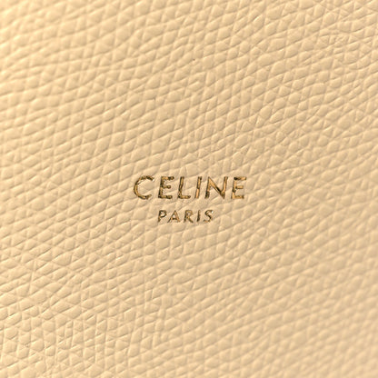 Celine Grained Calfskin Small Vertical Cabas Sand 7 of 9