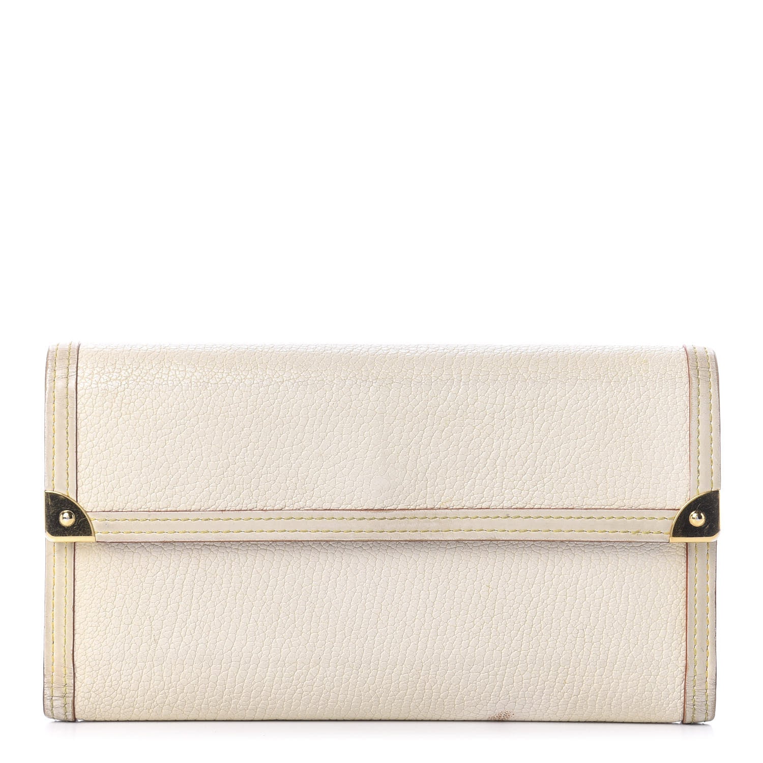 Louis Vuitton Suhali Porte Tresor International Wallet White 1 of 11