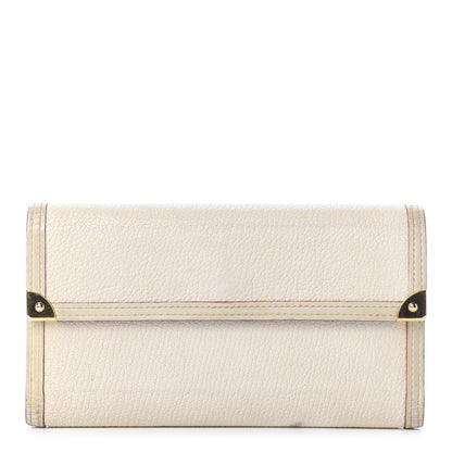 Louis Vuitton Suhali Porte Tresor International Wallet White 1 of 11