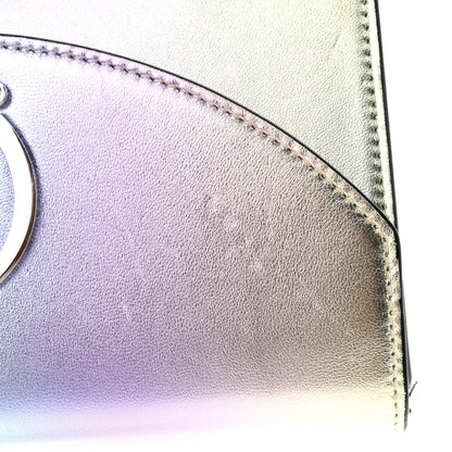Christian Louboutin Iridescent Calfskin Loubi54 Crossbody Clutch Silver 11 of 11