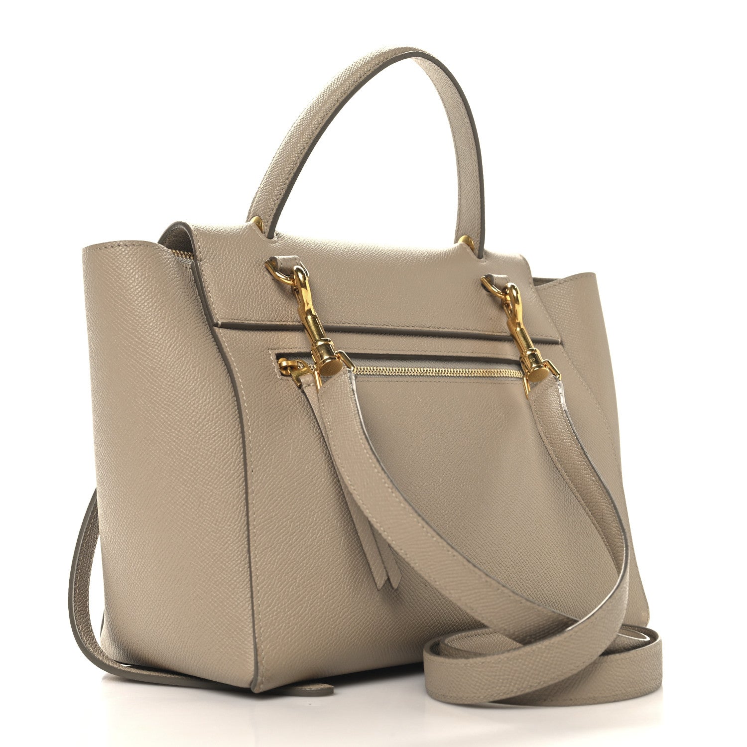 Celine Grained Calfskin Micro Belt Bag Light Taupe 3 of 14