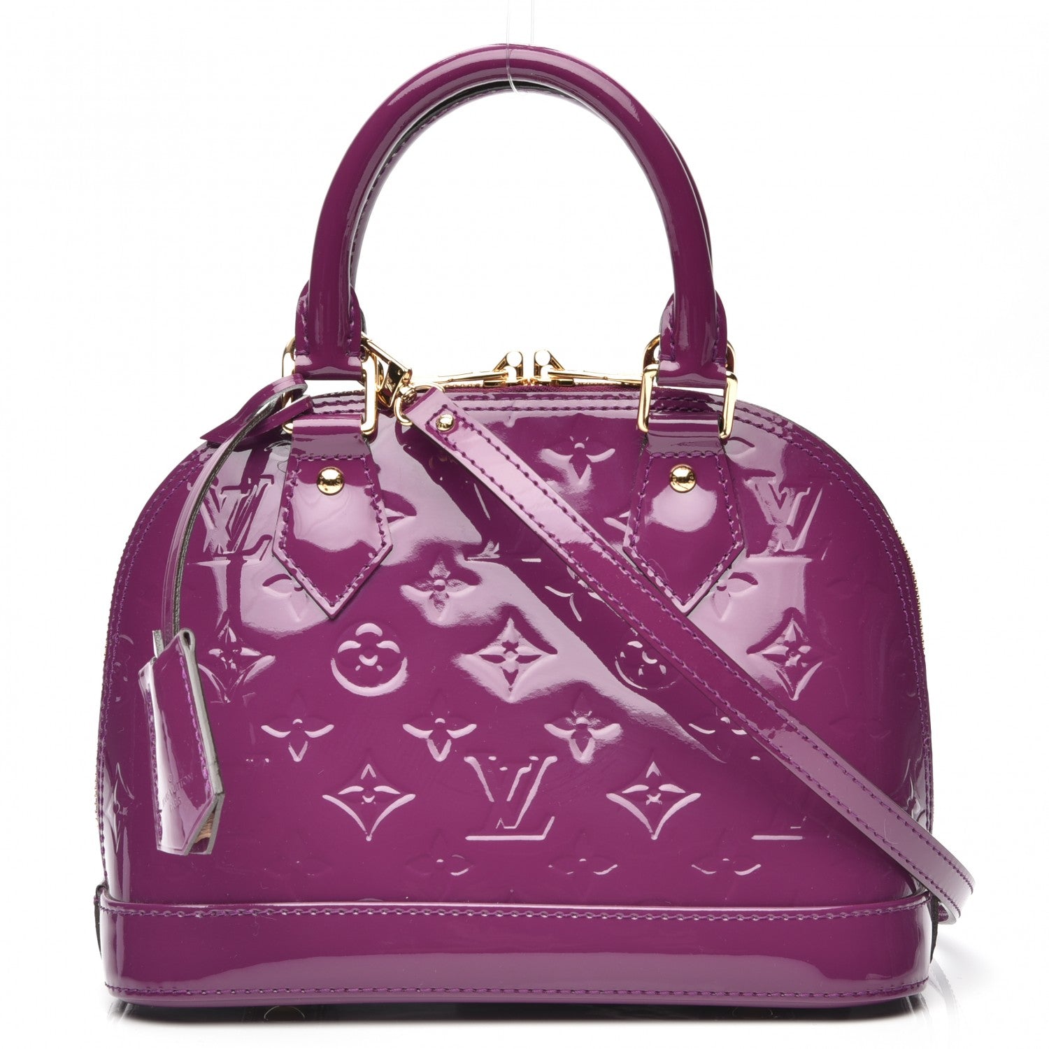 Louis Vuitton Vernis Alma BB Amethyste 1 of 7