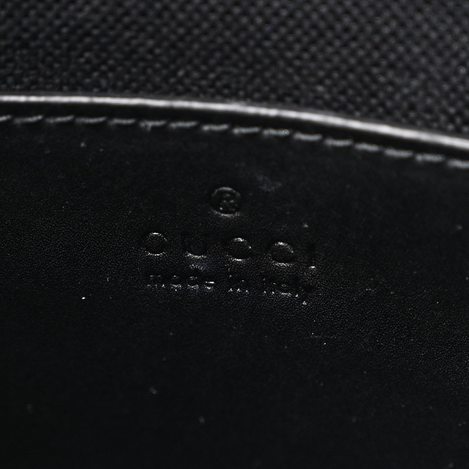 Gucci GG Supreme Monogram Web Small Flat Messenger Bag Black Grey 6 of 12