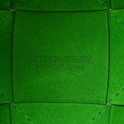 Bottega Veneta Nappa Maxi Intrecciato Mini Cassette Bucket Bag Black Parakeet 6 of 9
