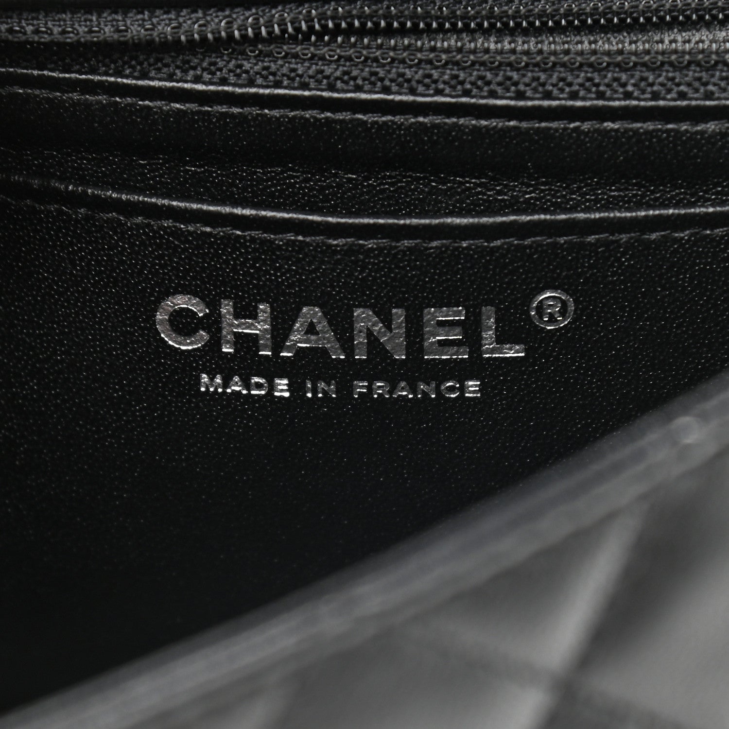 Chanel Lambskin Quilted Mini Rectangular Flap Black 6 of 11
