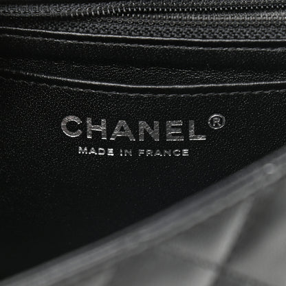 Chanel Lambskin Quilted Mini Rectangular Flap Black 6 of 11