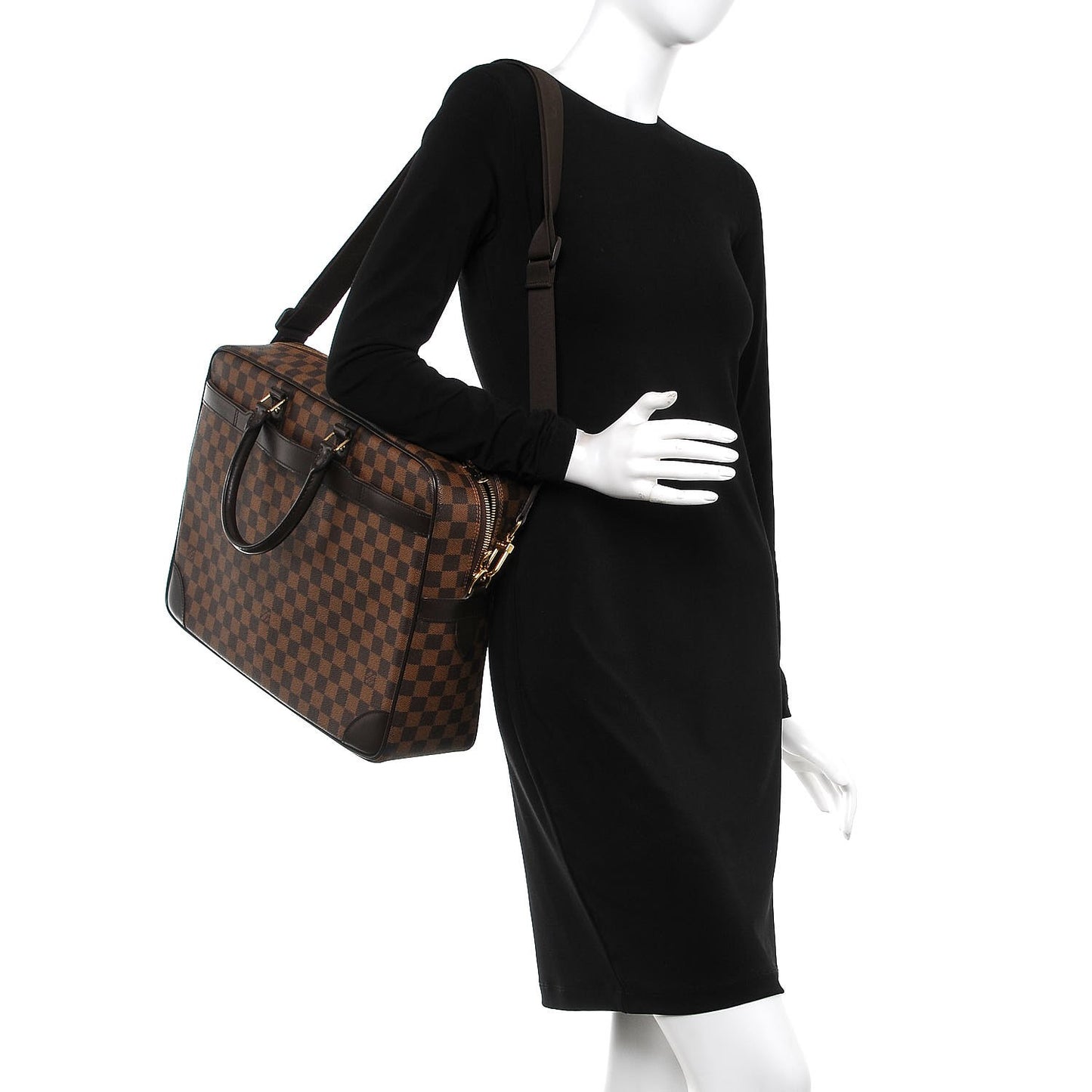 Damier Ebene Porte Documents Voyage