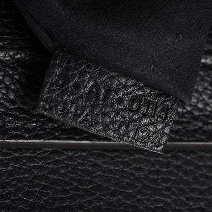 Celine Drummed Calfskin Micro Luggage Black 7 of 7