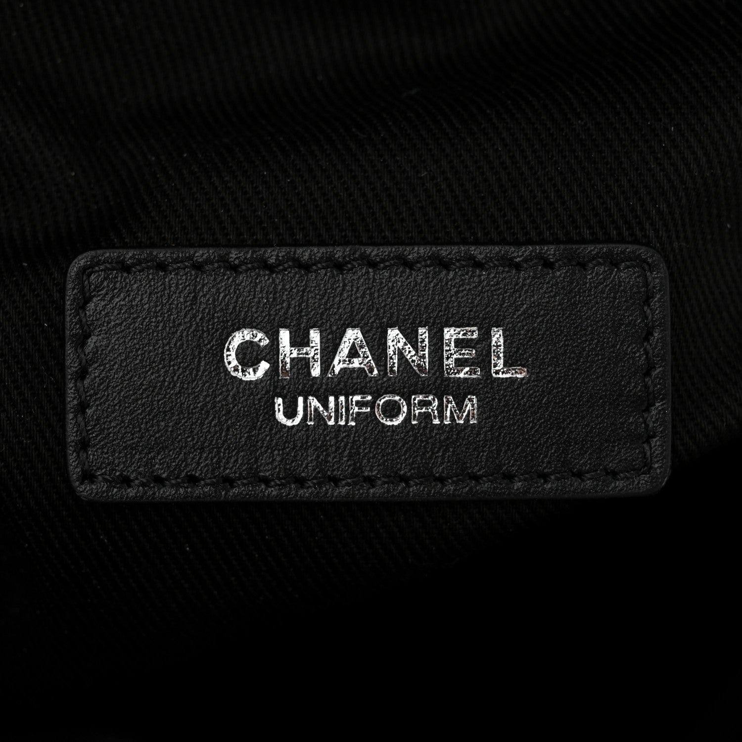 Chanel Calfskin Quilted Waist Belt Bag Black 6 of 10
