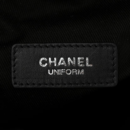 Chanel Calfskin Quilted Waist Belt Bag Black 6 of 10