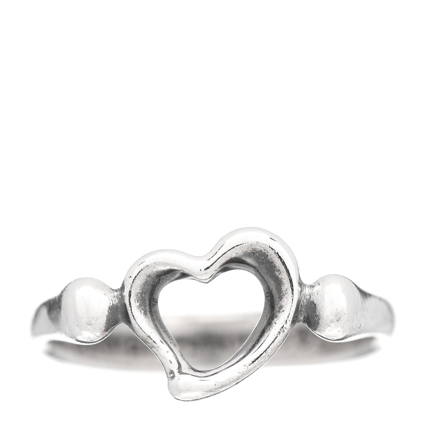 Sterling Silver Elsa Peretti Open Heart Ring 50 5.5