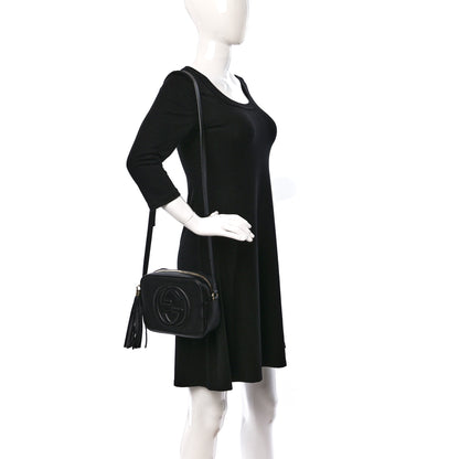 Gucci Pebbled Calfskin Small Soho Disco Bag Black 2 of 9