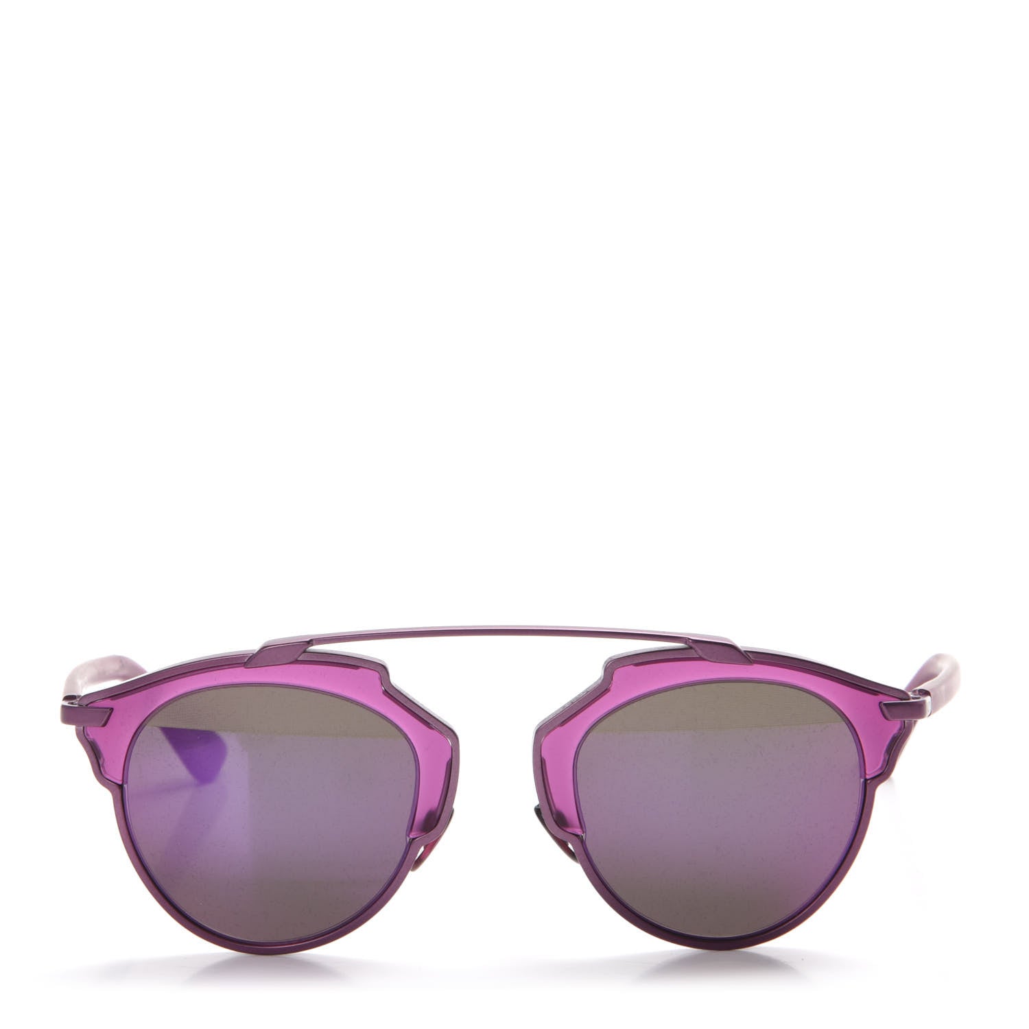 Christian Dior Acetate So Real Sunglasses Matte Violet 2 of 9
