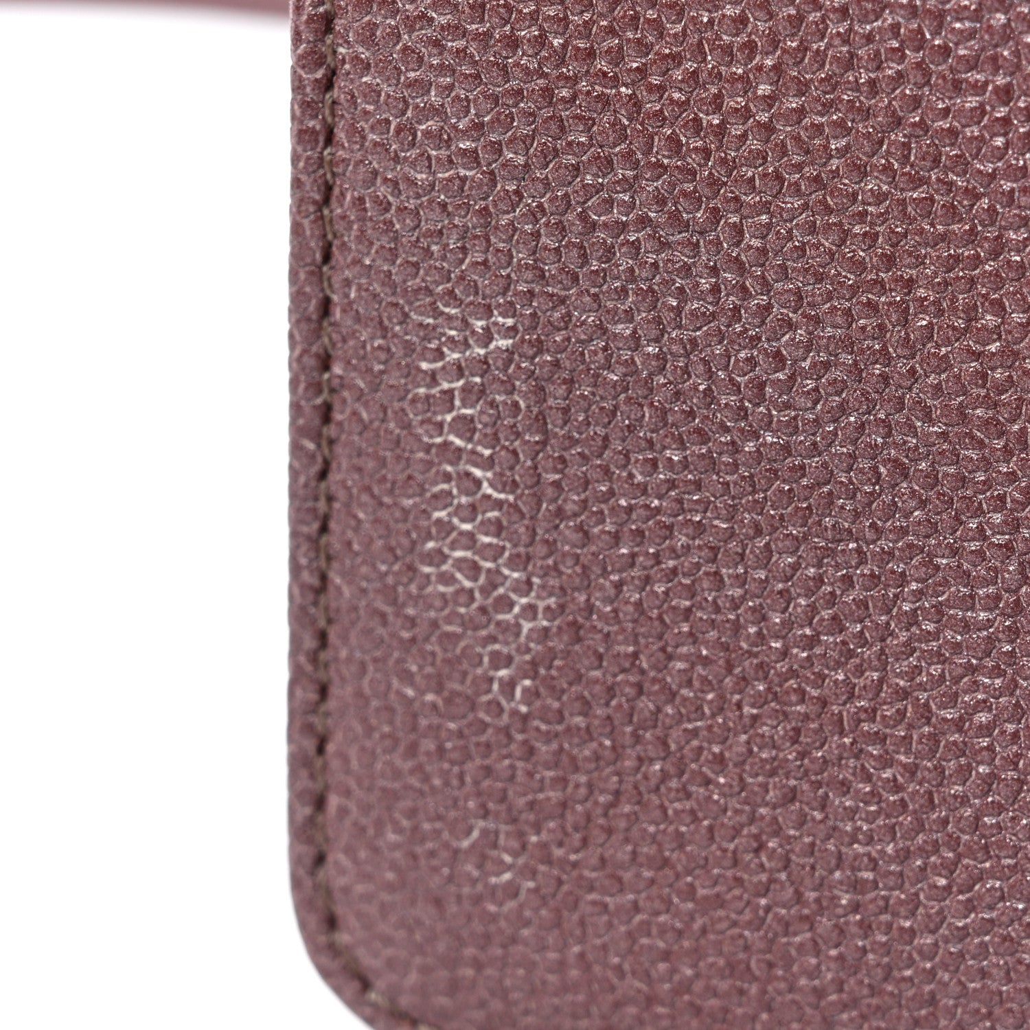 Chanel Metallic Caviar Chevron Quilted Medium Boy Flap Dark Pink 11 of 12