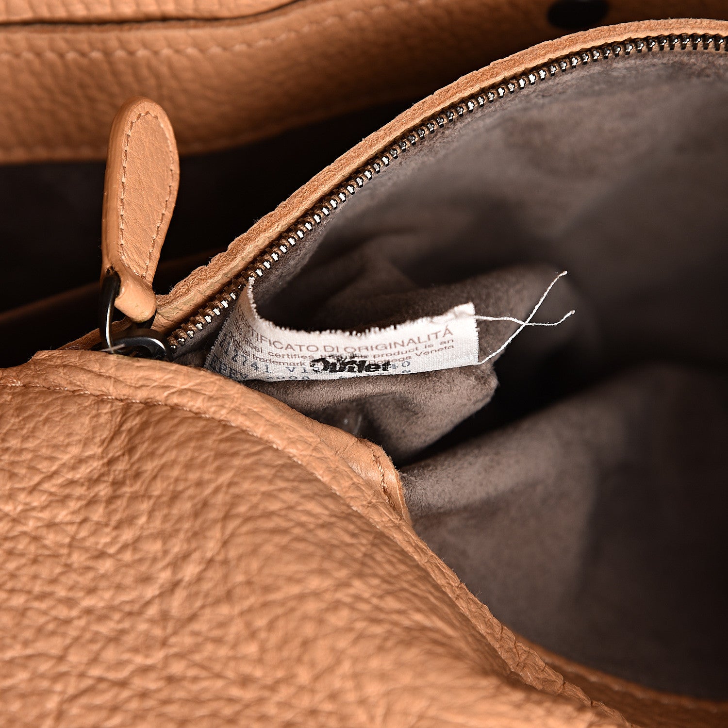Bottega Veneta Cervo Deerskin Large Hobo Carmel 7 of 16