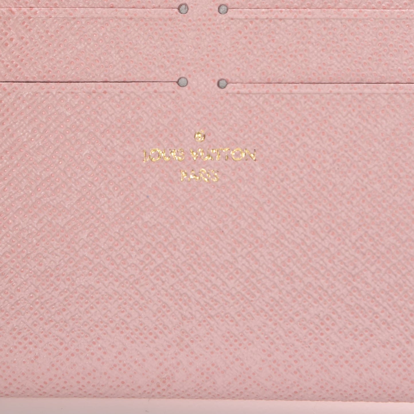 Calfskin Felicie Card Holder Insert Rose Ballerine