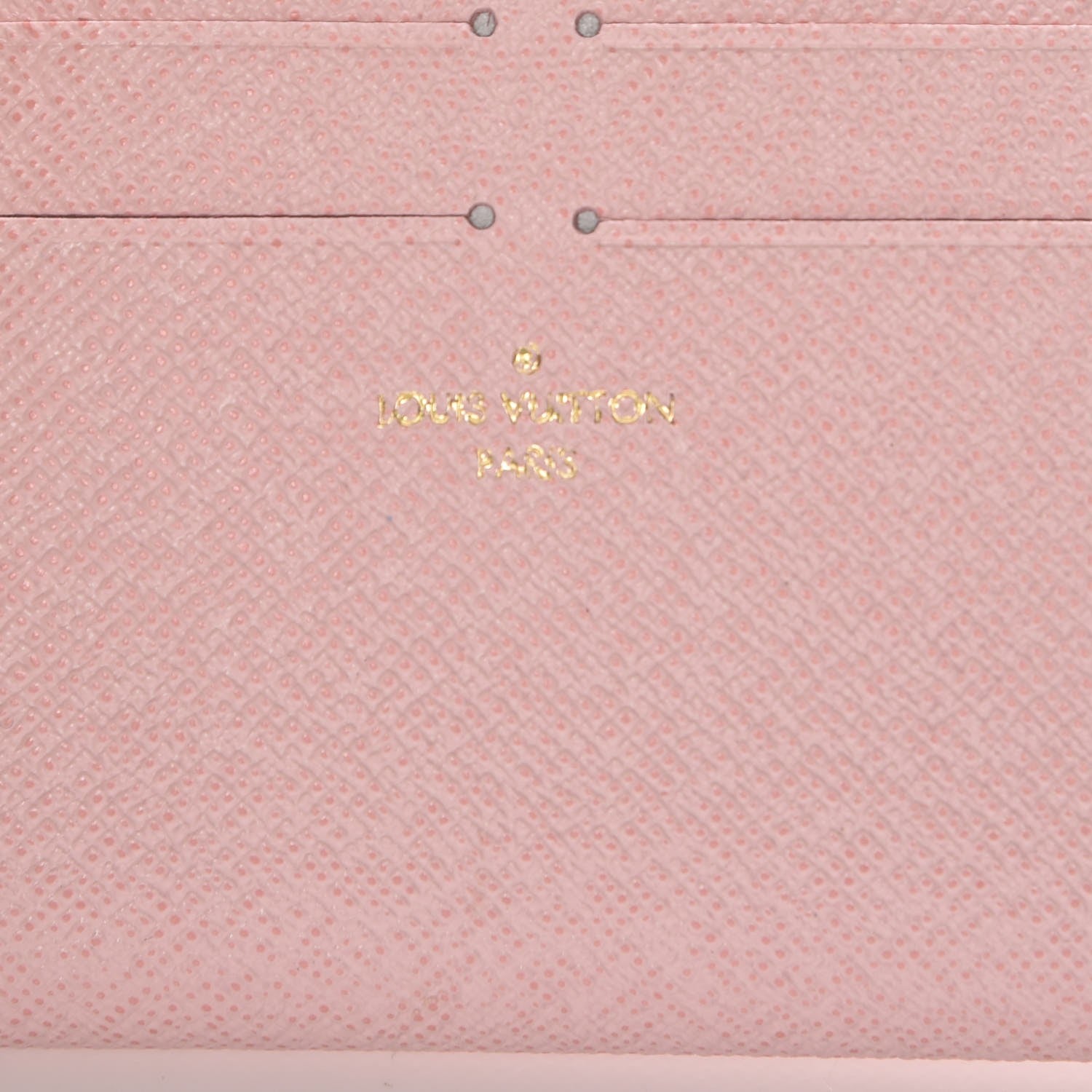 Louis Vuitton Calfskin Felicie Card Holder Insert Rose Ballerine 6 of 6
