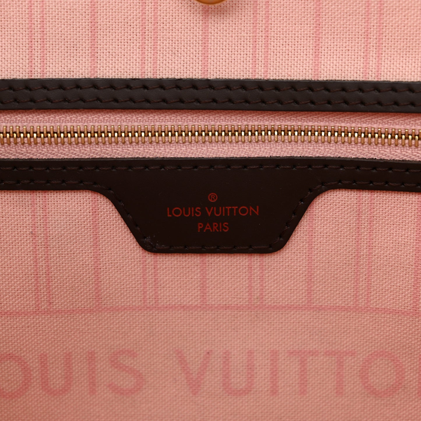 Damier Ebene Neo Neverfull MM Rose Ballerine