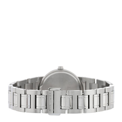 Bulgari Stainless Steel Pink Mother of Pearl 26mm Quartz Watch 3 of 4