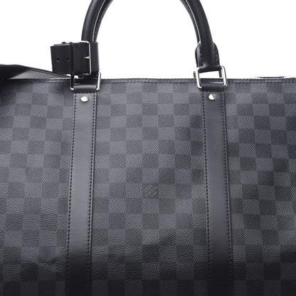 Louis Vuitton Damier Graphite Keepall Bandouliere 55 8 of 11