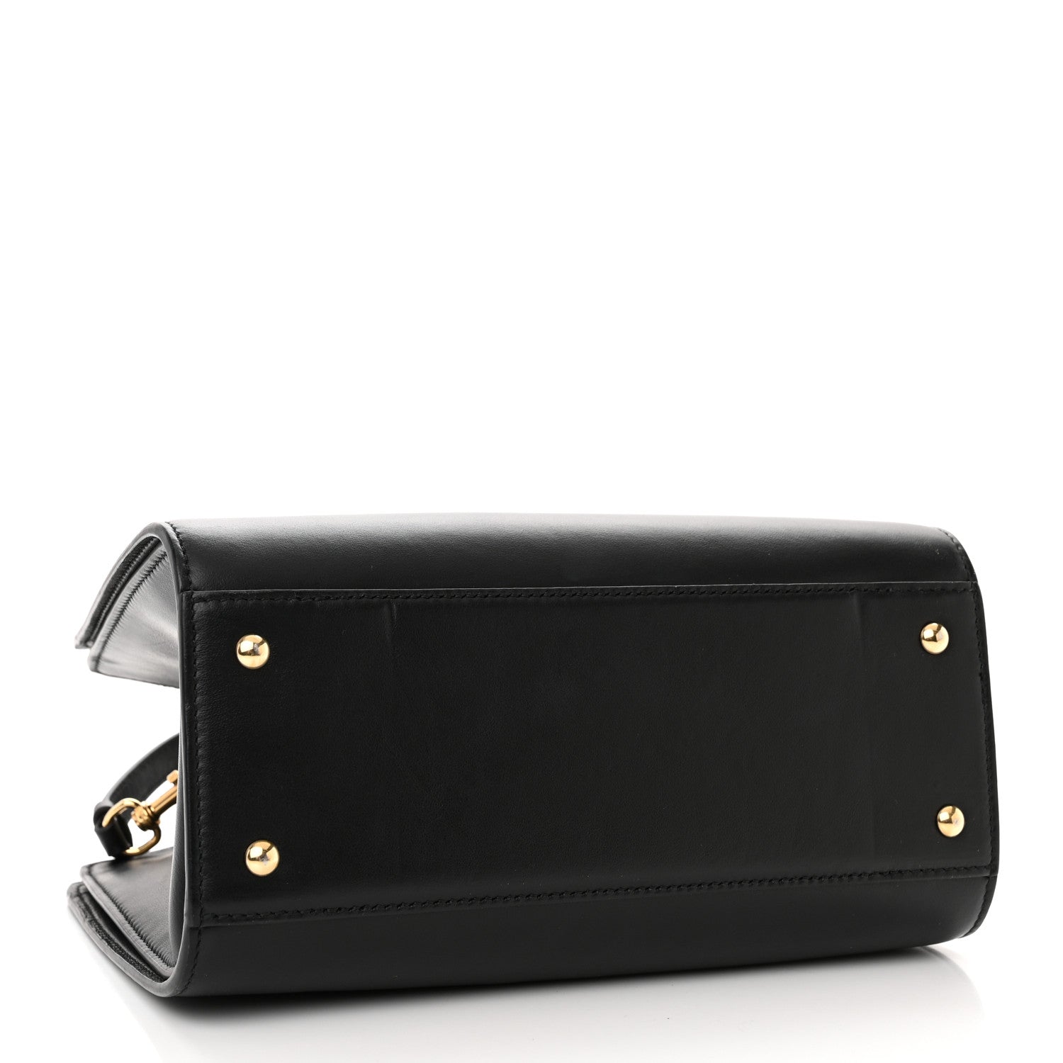 Salvatore Ferragamo Calfskin Thea Top Handle Bag Black 4 of 11