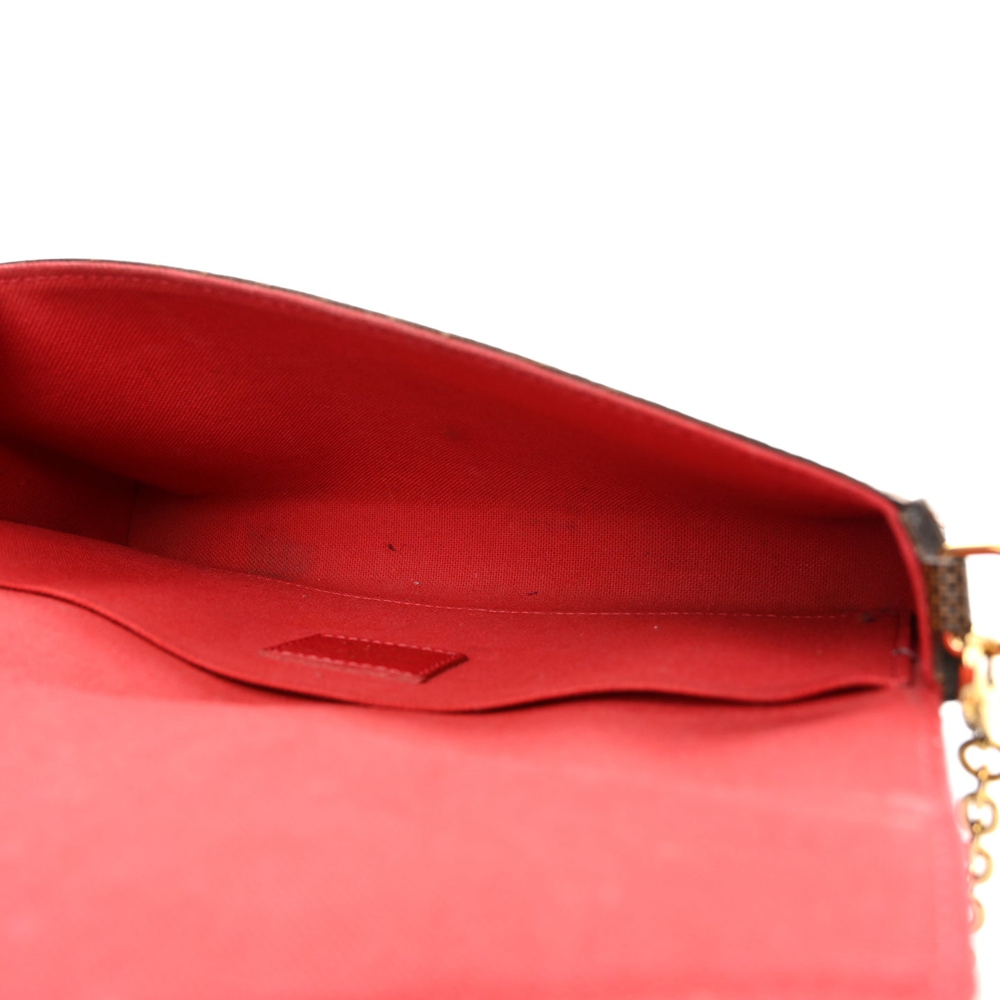 Damier Ebene Pochette Felicie Chain Wallet
