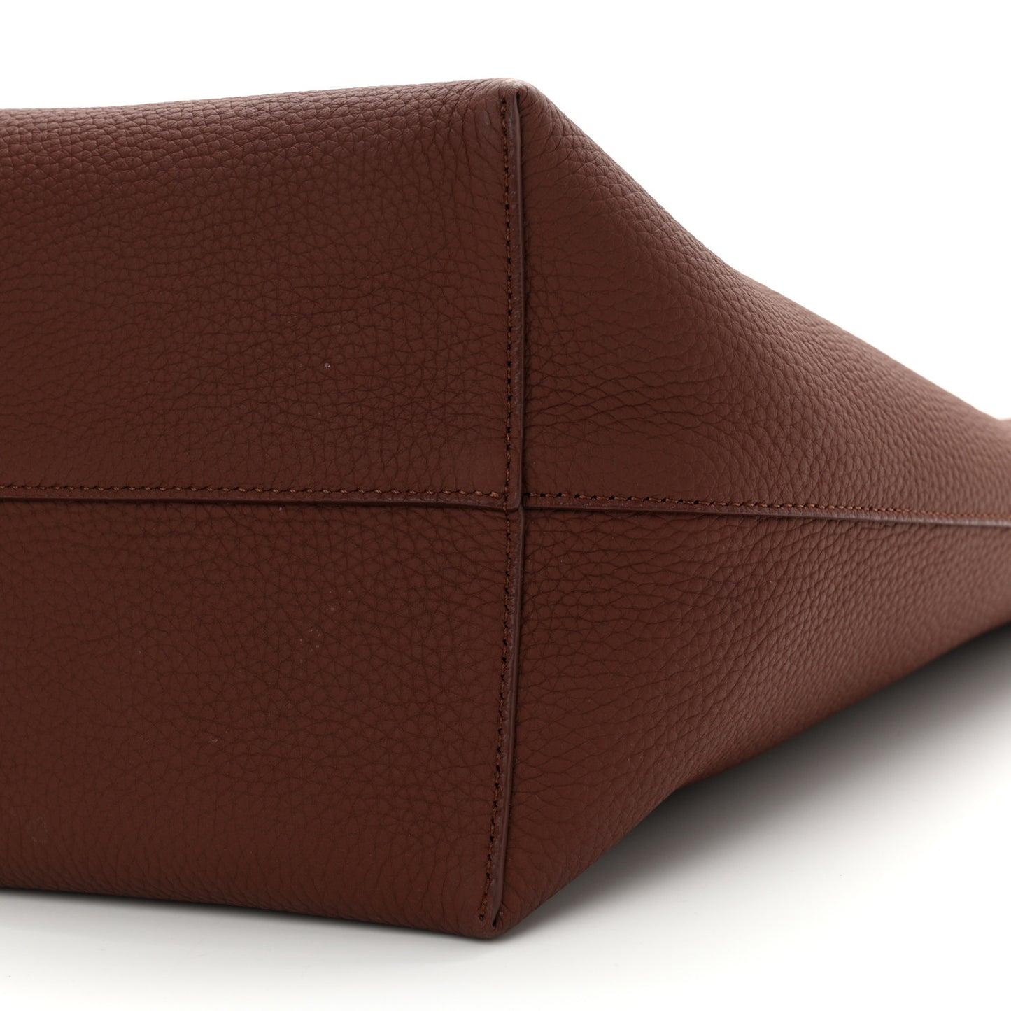 Grained Calfskin Medium N/S Park Tote Cognac