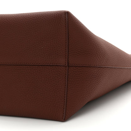 The Row Grained Calfskin Medium N/S Park Tote Cognac 10 of 11