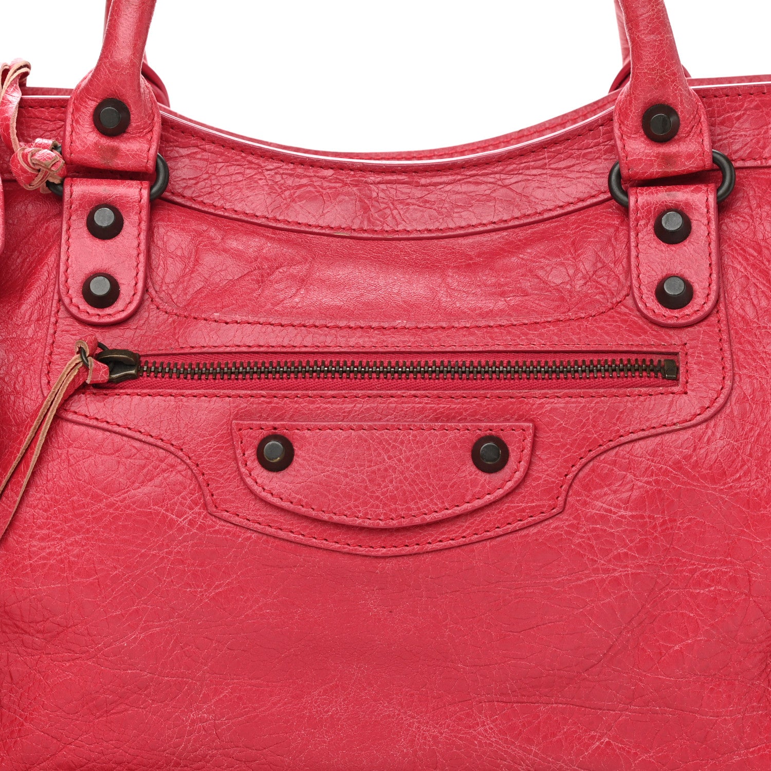 Balenciaga Agneau Classic Hardware City Rose Thulian 9 of 14
