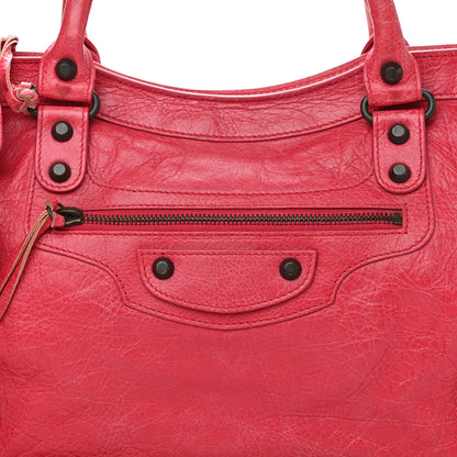Balenciaga Agneau Classic Hardware City Rose Thulian 9 of 14