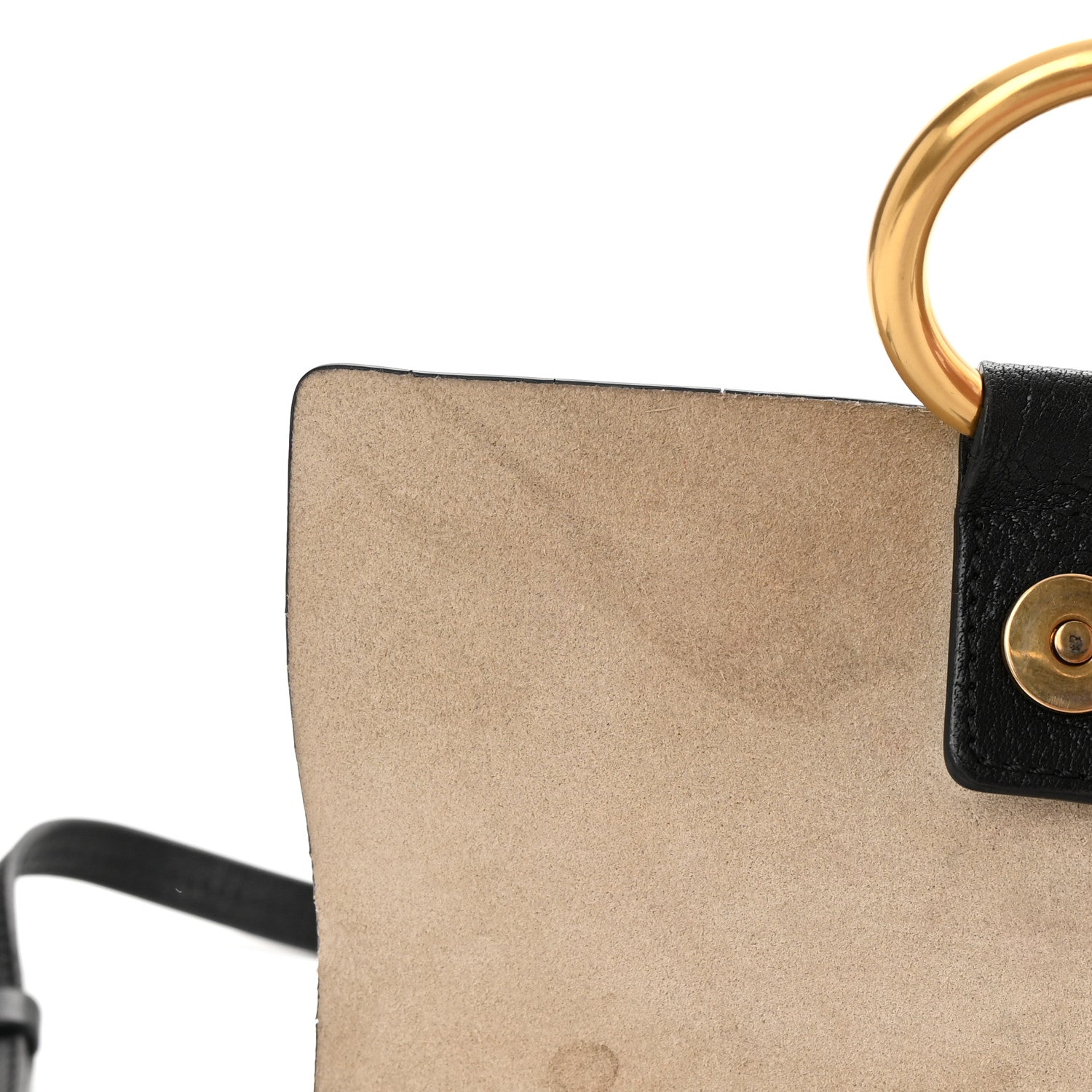 Chloe Goatskin Small Faye Shoulder Bag Black 17 of 23