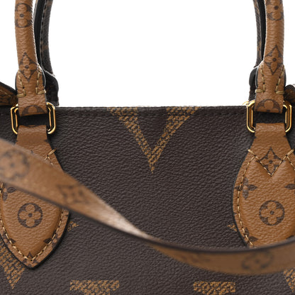 Louis Vuitton Reverse Monogram Giant Onthego MM 8 of 10