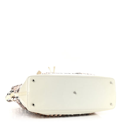 Burberry Supernova Check Net Drawstring Bag White 4 of 13