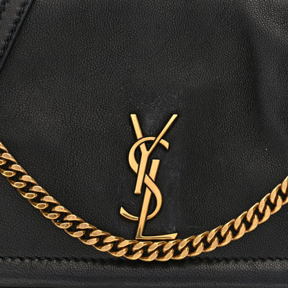 Saint Laurent Lambskin Quilted Monogram Mini Nolita Black 7 of 9