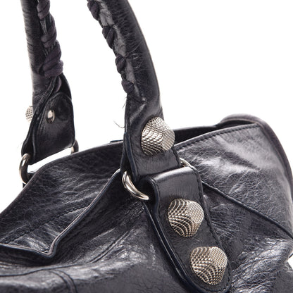 Balenciaga Agneau Giant 21 Silver Hardware Part Time Dark Night 10 of 15