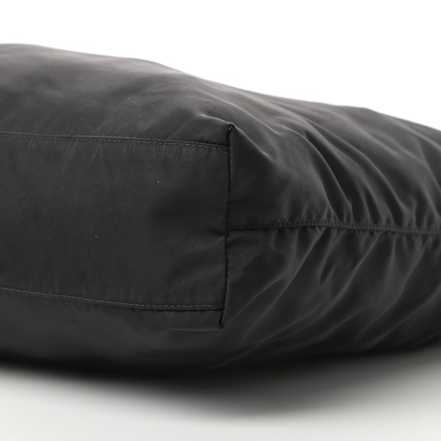 Tessuto Nylon Saffiano Tote Black