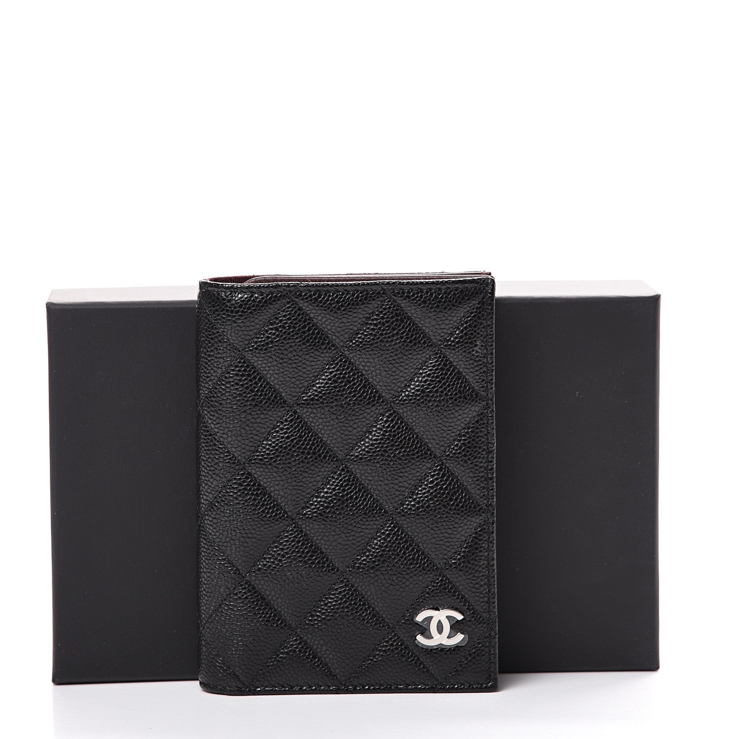 Chanel Caviar Quilted Passport Holder Black 7 of 7