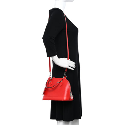 Louis Vuitton Epi Alma BB Coquelicot 2 of 10