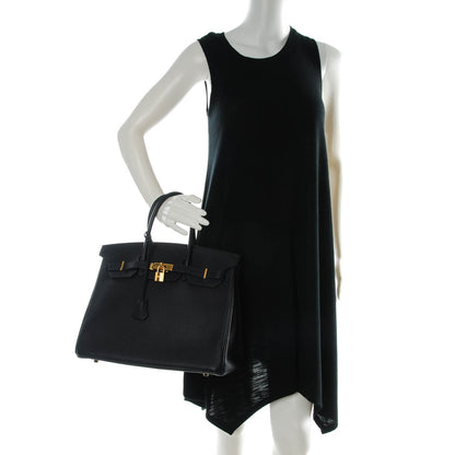 Hermes Togo Birkin 35 Indigo 2 of 25