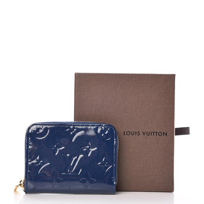 Louis Vuitton Vernis Zippy Coin Purse Grand Blue 7 of 7