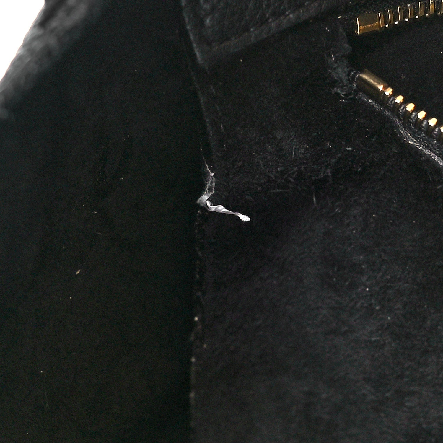 Louis Vuitton Cuir Orfevre Veau Cachemire Tote W GM Black 11 of 19