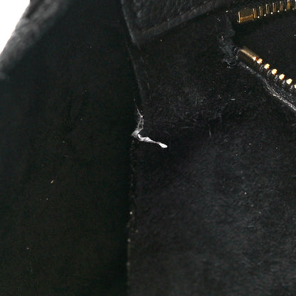 Louis Vuitton Cuir Orfevre Veau Cachemire Tote W GM Black 11 of 19