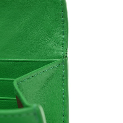 Bottega Veneta Nappa Intrecciato Continental Flap Wallet Parakeet 8 of 9