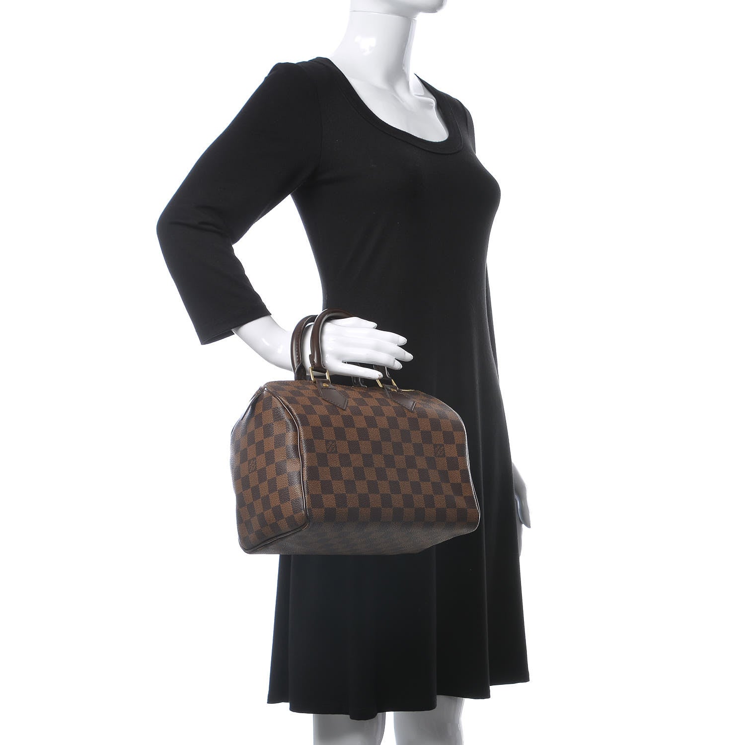 Louis Vuitton Damier Ebene Speedy 25 2 of 10