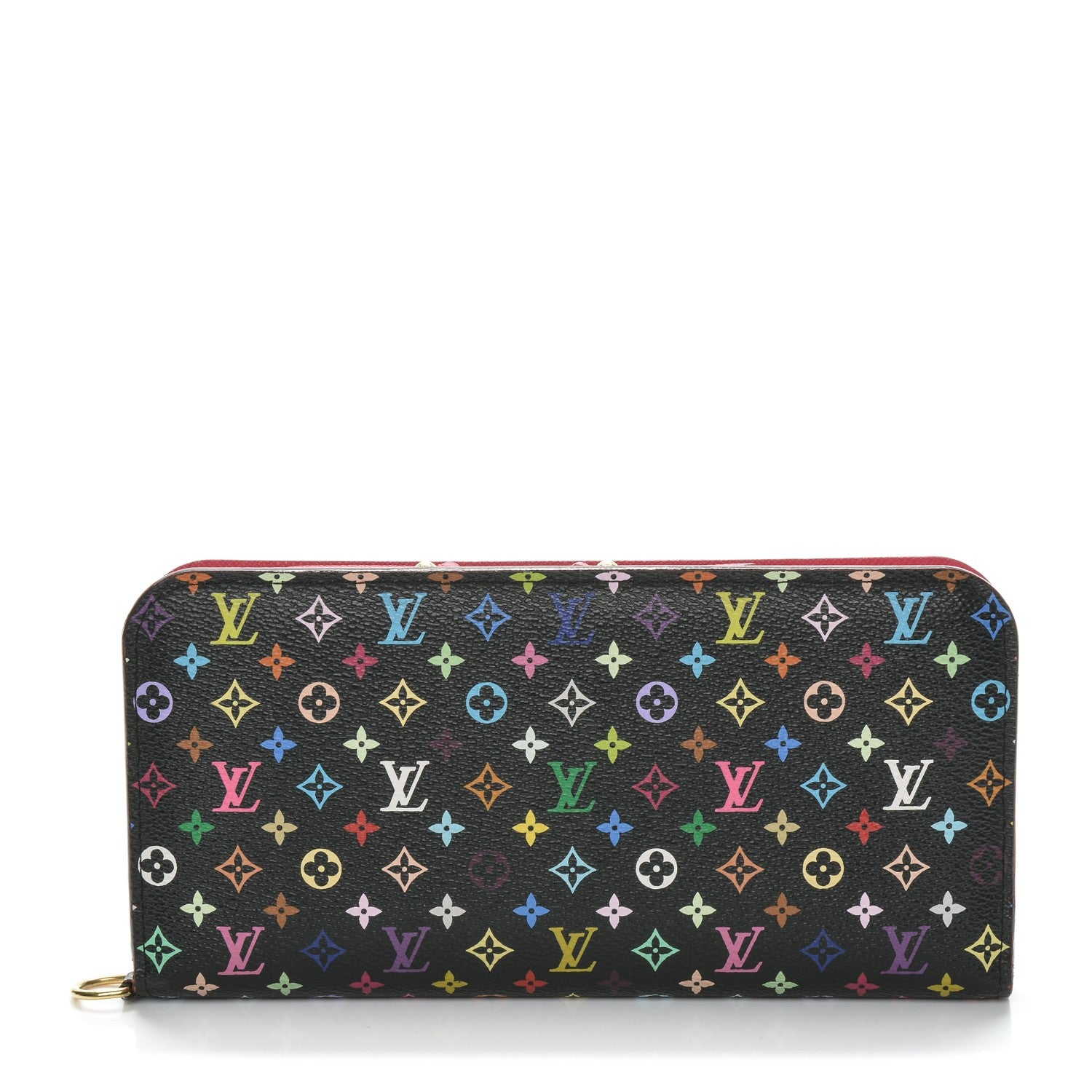 Louis Vuitton Monogram Multicolor Insolite Wallet Black Grenade 1 of 6
