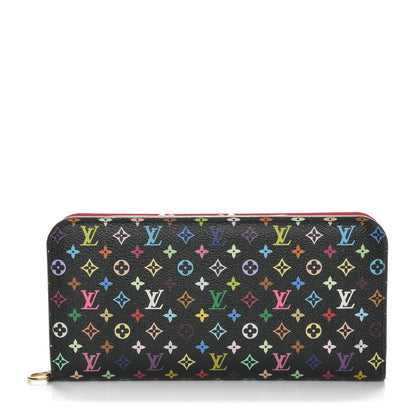 Louis Vuitton Monogram Multicolor Insolite Wallet Black Grenade 1 of 6