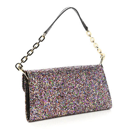 Jimmy Choo Glitter Riane Clutch Multicolor 3 of 9